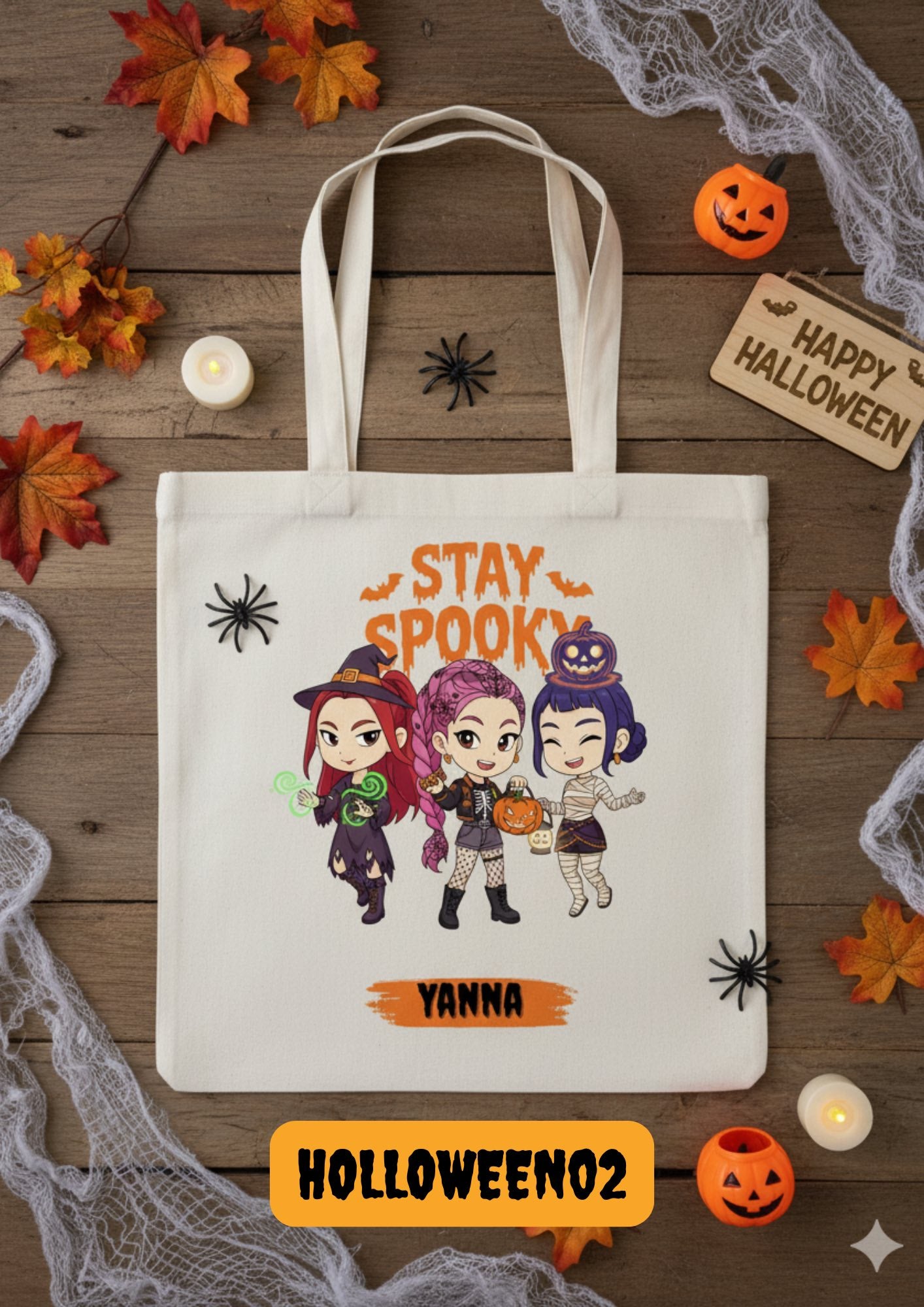 Personalized Huntrx Trick-or-Treat Bag