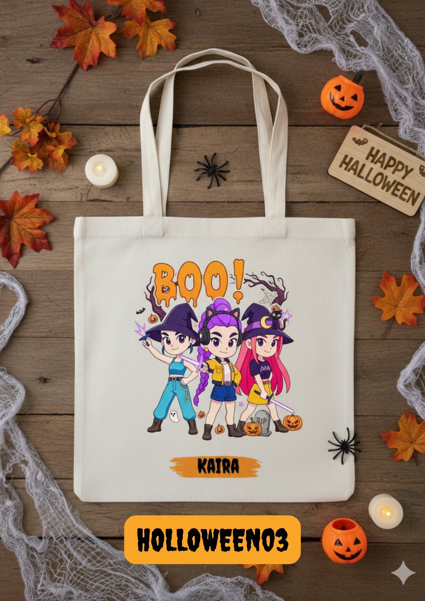 Personalized Huntrx Trick-or-Treat Bag