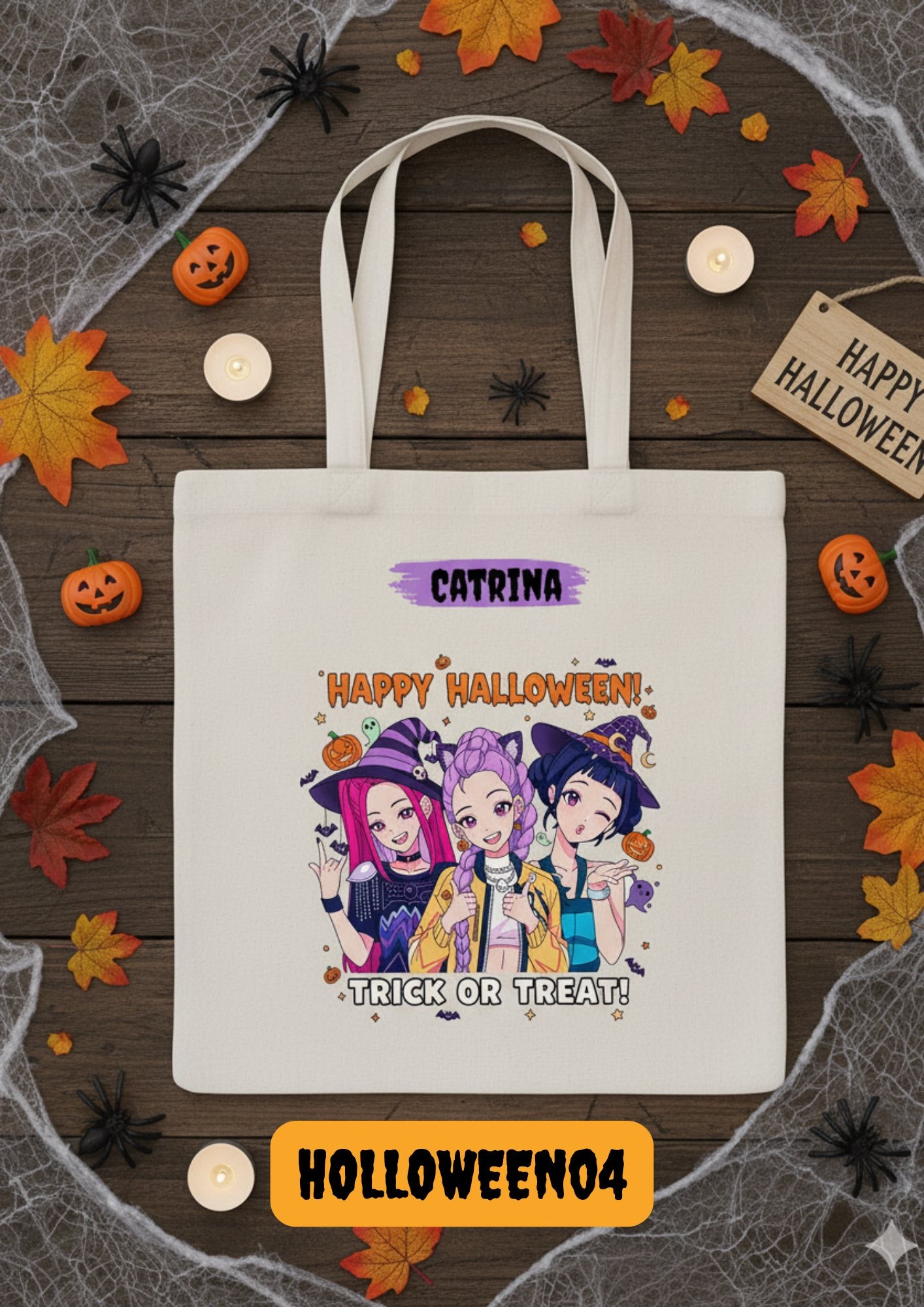 Personalized Huntrx Trick-or-Treat Bag