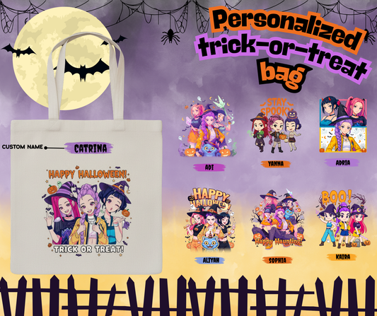 Personalized Huntrx Trick-or-Treat Bag